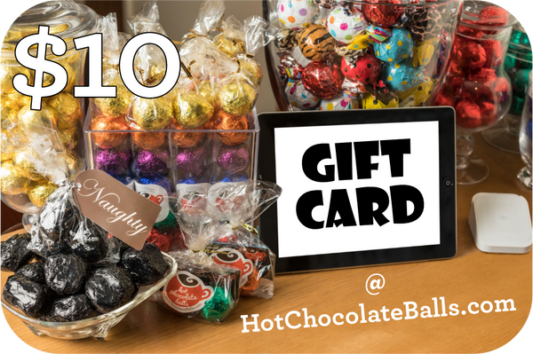 HotChocolateBalls.com Gift Cards